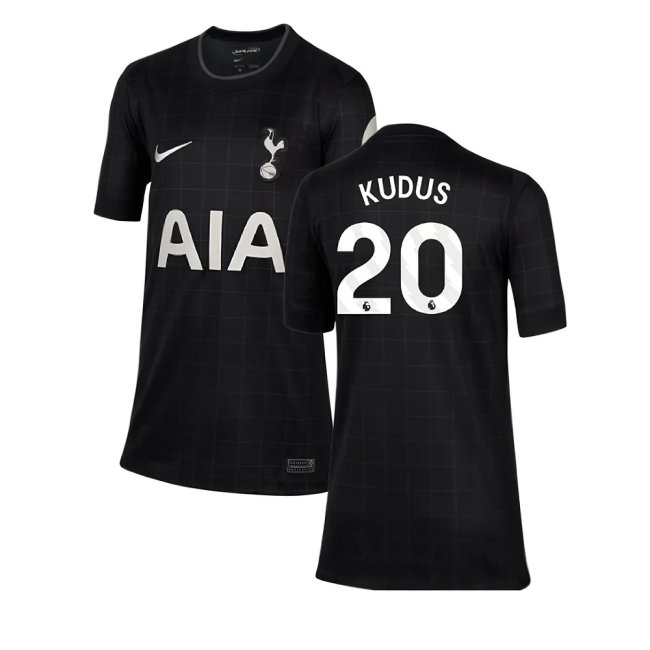 2025-2026 Tottenham Away Shirt (Kids) (Kudus 20)-SoccerKits Hub | Buy Soccer Jerseys Online